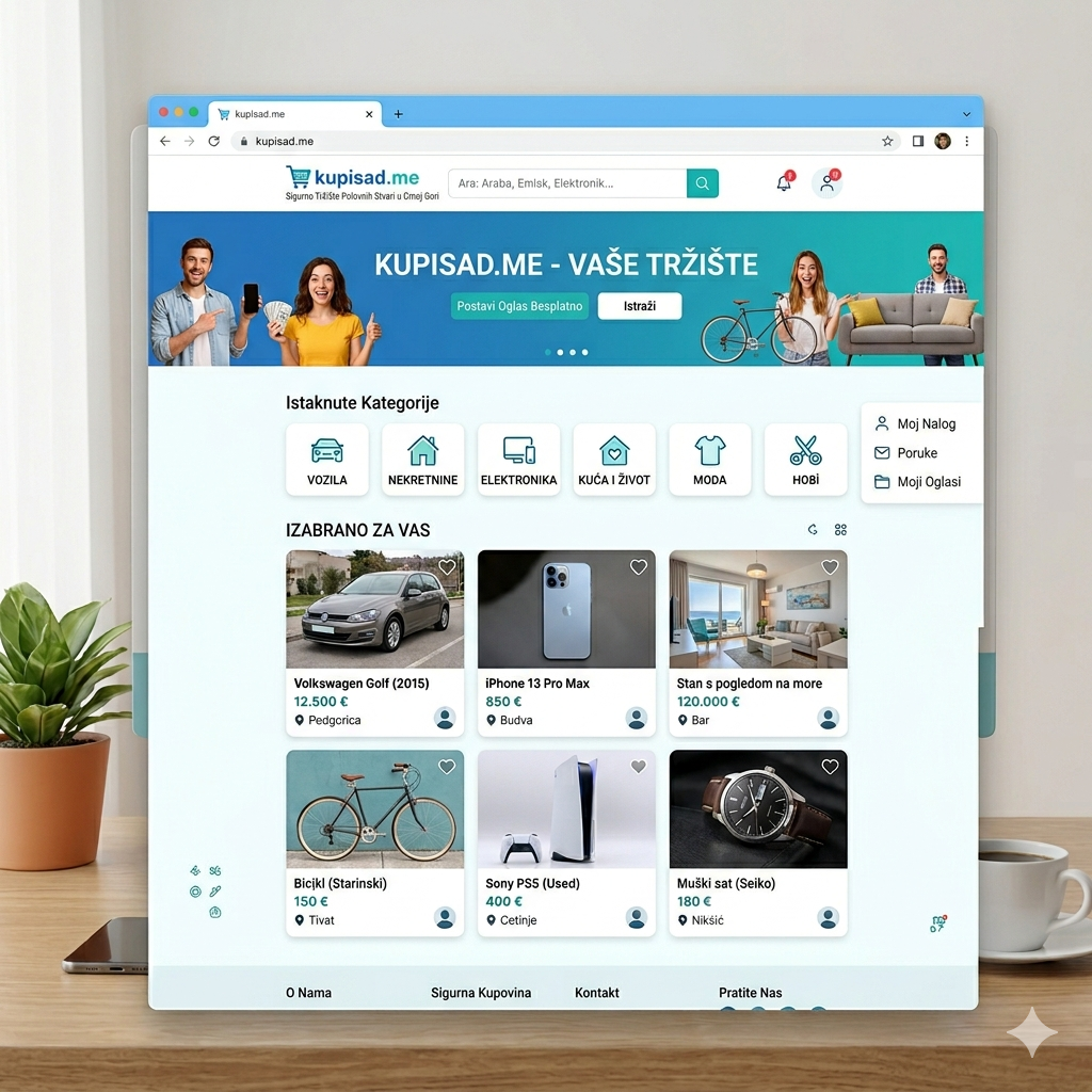 Kupisad.me E-Commerce Web Application