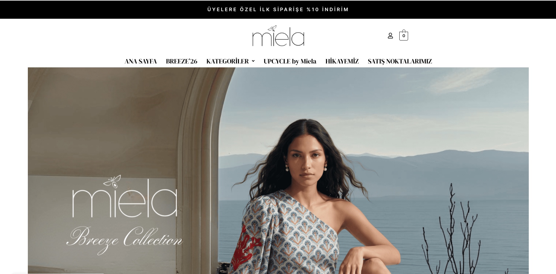 Miela İstanbul E-commerce Web Application